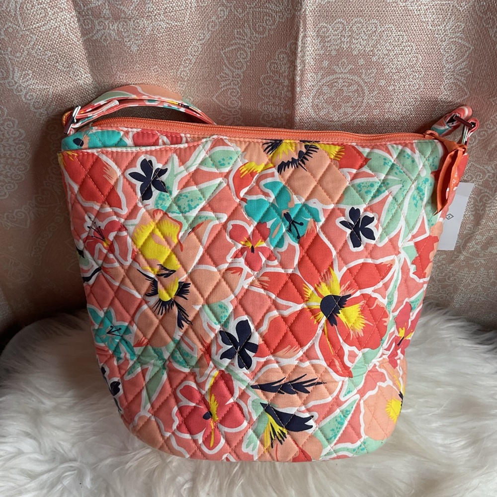 Vera Bradley Bucket Crossbody - Picture 2 of 5